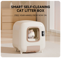 Litière automatique pour chat Vansity, autonettoyante, confortable, grande capacité, facile à nettoyer, toilette automatique pour chat