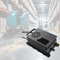 Nouveau chargeur industriel intelligent LNLEE 48V 50A pour batteries au lithium, idéal pour les équipements de nettoyage commercial et les chargeurs de balayeuses 48V