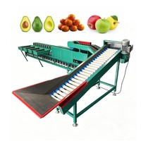 Machine de tri automatique des fruits et légumes, trieuse de pommes, trieuse de oranges, trieuse de citrons, trieuse de noix d'avocat