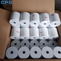 Muestra Gratuita de Papel Térmico Premium de 80 mm y 57 mm para Terminales de Punto de Venta/Cajeros Automáticos, Papel para Cajas Registradoras, Impresión de Tamaño Personalizado, Materia Prima