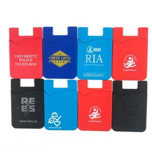 Regalo Promocional, Tarjetero de Silicona Adhesivo para Teléfono con Logotipo Personalizado - Product Image 3