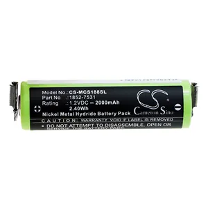 Cameron Sino Batterie für Moser Easy Style 1881 ChroMini 1591B 15911591Q Wella Xpert HS50 Tonde Eco S Profi XS ECO XS Profi