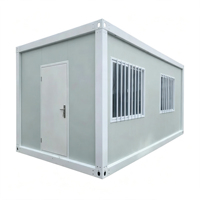 Maison mobile de luxe en conteneur préfabriqué modulaire de 20 pieds, personnalisable, à montage rapide et étanche