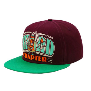 หมวกเบสบอลแบบ snapback ดีไซน์ใหม่สไตล์วินเทจ ลายทรอปิคอล ปักโลโก้ 3 มิติ แบบกำหนดเองได้ - Product Image 1