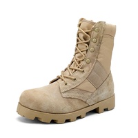 Bottes tactiques montantes pour hommes, décontractées, pour le désert, la randonnée, l'entraînement et le travail
