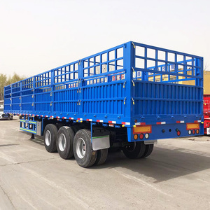 Semirremolque de Carga de Acero Confiable de 3 Ejes y 40 Toneladas de Capacidad, Chasis de Acero de Alta Resistencia, Suspensión Reforzada - Product Image 1