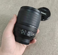 Objectif zoom d'origine AF-S 18-105mm F3.5-5.6 G ED VR F Mount pour appareil photo au format APS-C DX