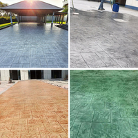Moule industriel en caoutchouc de silicone pour estampage de sols en béton Moule en polyuréthane pour pavage de briques Moule en béton