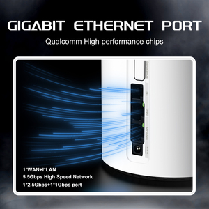SUNCOMM SDX72 <span class=keywords><strong>WiFi</strong></span> 7 <span class=keywords><strong>Router</strong></span> NSA SA BE7200 Banda <span class=keywords><strong>dual</strong></span> NFC Conexión rápida Puerto de 2,5 Gbps VoIP 256 Usuario Smart Home 4G 5G CPE - Product Image 4