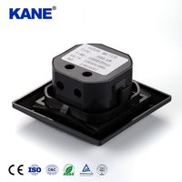 KANE-Medidor de Horas con Pantalla Digital, Contador Temporizador de Alta Precisión, 100 a 240 VCA, 50/60HZ, para Barco Marino, Hecho de Plástico Duradero, 1 Unidad, 2 Unidades, 1 Unidad, 2 Unidades