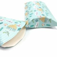 Offre Spéciale Personnalisé Jetable Sushi Sandwich burritos emballage Boîte D'oreiller En Papier Kraft