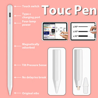 Stylet actif en plastique pour iPad 2022, avec rejet de la paume et affichage de la puissance, compatible avec les modèles Pro et Mini 2021, 2020, 2018, accessoires tactiles