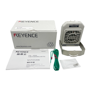 เครื่องกำจัดไฟฟ้าสถิตย์ KEYENCE SJ-F036 ของแท้ รุ่นความเร็วสูง ครอบคลุมพื้นที่กว้าง สำหรับเป่าผมและตัว  แบบความเร็วสูง มีสินค้าในสต็อก - Product Image 4