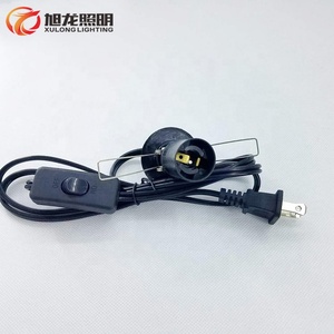 E12/E14 EU/UK/US cắm Mặt dây chuyền Muối Đèn Dây cáp Set với ON/OFF hoặc Dimmer chuyển đổi vít phong cách - Product Image 4