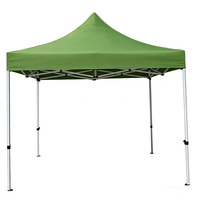 Tente pliante personnalisée en toile Oxford imperméable avec cadre en alliage d'aluminium, résistante aux UV quatre saisons, pour promotion commerciale et événements.