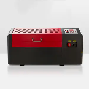 Máquina pequeña de impresión 4040 y grabado láser, máquina cortadora de acrílico con letras de vidrio cerámico DIY, láser