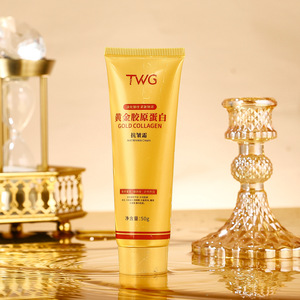 TWG Cuidados de Alta Qualidade Pele Facial Hidratante Hidratante Linhas Finas Diminizantes Colágeno Dourado Creme <span class=keywords><strong>Anti</strong></span> Rugas - Product Image 5