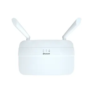 Dusun家电4G Wifi路由器Zigbee 3.0蓝牙5.0 Z-wave 4G LTE Ble路由器网关带POE