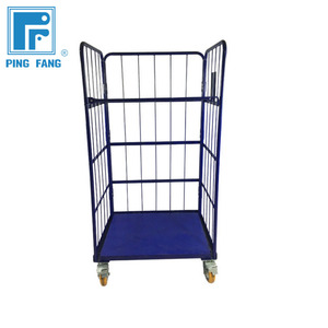 Xe Đẩy CuộN Bảo Mật Đựng Đồ Giặt Hậu Cần Gấp Gọn Bán Chạy Lồng CuộN Mạ Kẽm Có Thể Tháo Rời Xe Đẩy CuộN Hậu Cần - Product Image 5