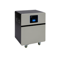 Système d'énergie solaire domestique tout-en-un 24V 5KW avec onduleur et batterie au lithium 8KWh empilable, personnalisable, vente en gros d'usine