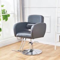 Mobilier commercial de haute qualité direct d'usine maquillage cuir de beauté coiffure coiffure coupe de cheveux salon de coiffure chaise de barbier