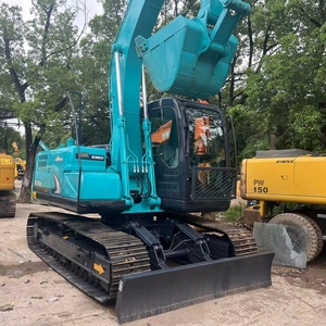 Excavadora Usada Kobelco SK140 de 14 Toneladas, Excavadora Hidráulica de Orugas con Motor, Bomba y Caja de Cambios Mitsubishi Importados - Product Image 2