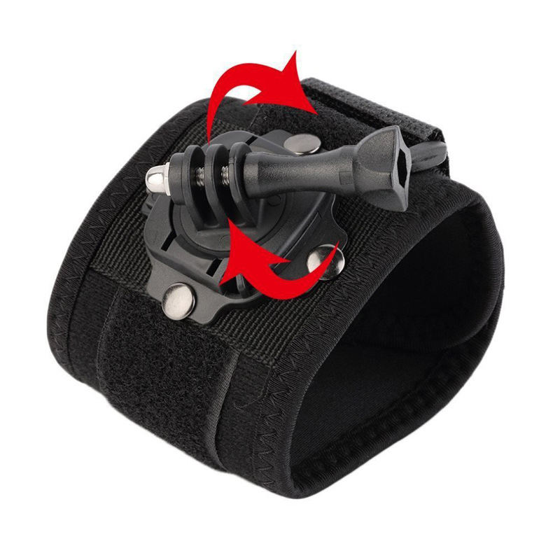 HONGDAK Wrist Strap 360 Degree Rotating Camera Holder Mount Hand Wrist Strap for Gopro 13 12 11 10 9 8 7 6 Hero Vlog Photography