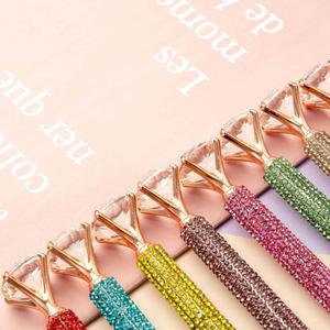 Custom Durable Plastic Diamond Pens with Shimmering <b>Glitter</b>-Crystal Ballpoint Pens for Bridal Christmas & Promotional Gifts - Product Image 2