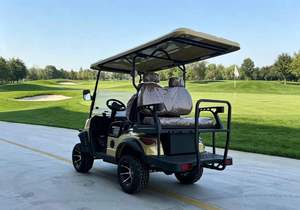 Carrito de Golf de 4 Plazas con Asientos Espaciosos, Conducción Suave, Fuerte Agarre al Terreno, Útil para Caminos No Públicos - Product Image 5