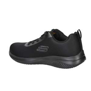 Skechers Uomo Sneakers Noir 40 41 42 43 44 45 46 Chaussures tendance en toile à talon bas - Product Image 5