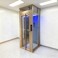 Ascenseur hydraulique certifié CE pour maison, extérieur/intérieur, villa, sûr, silencieux, économe en énergie, petit ascenseur