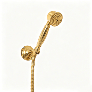 Ensemble de robinetterie de douche murale multifonction vintage avec doubles poignées croisées - Product Image 4