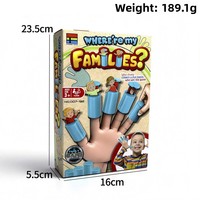 Jeu éducatif de correspondance des doigts pour enfants de 4 à 12 ans, jeu de table interactif parent-enfant en plastique, mini-jeux en gros