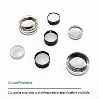 Lentille doublet achromatique personnalisée directement de l'usine - Verre optique de haute précision avec revêtement Super AR