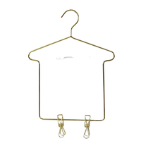 Maison de poupée BJD Doll New Product Set 117MM-3 Split Hanger Union Hanger Union Clothes Bracket Metal Clip Hanger