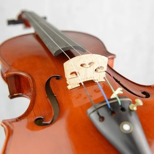 <span class=keywords><strong>Violon</strong></span> de concert 4/4 fait main, dos en érable flammé, table en épicéa massif, avec étui, archet et cordes - Product Image 4