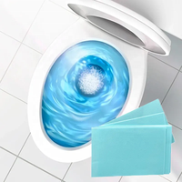 Tablettes effervescentes solides écologiques jetables pour le nettoyage des toilettes - Élimination des taches et des odeurs, décontamination, parfum frais