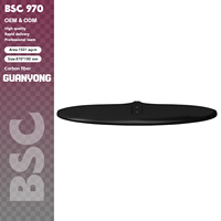 Aile hydrofoil grande surface BSC 970 pour eaux offshore, idéale pour les utilisateurs débutants, offrant une levée à basse vitesse et une stabilité accrue.