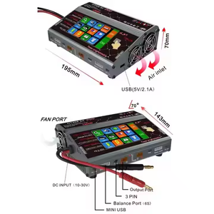 Cargador de Batería Táctil Doble AC/DC HT206 200W*2 para Dron <span class=keywords><strong>FPV</strong></span> - Product Image 5