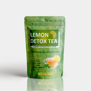 Thé amincissant à la vitamine C au goût naturel de citron, thé aux herbes chinoises en pyramide pour la perte de poids, sachets de thé 7 jours - Product Image 6