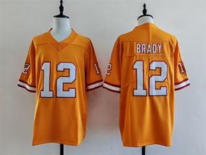 Großhandel # 2 Egbuka # 6 Mayfield # 7 Irving Orange Herren-Tampa Bay Buccaneers-Trikot mit Stickerei - Product Image 5