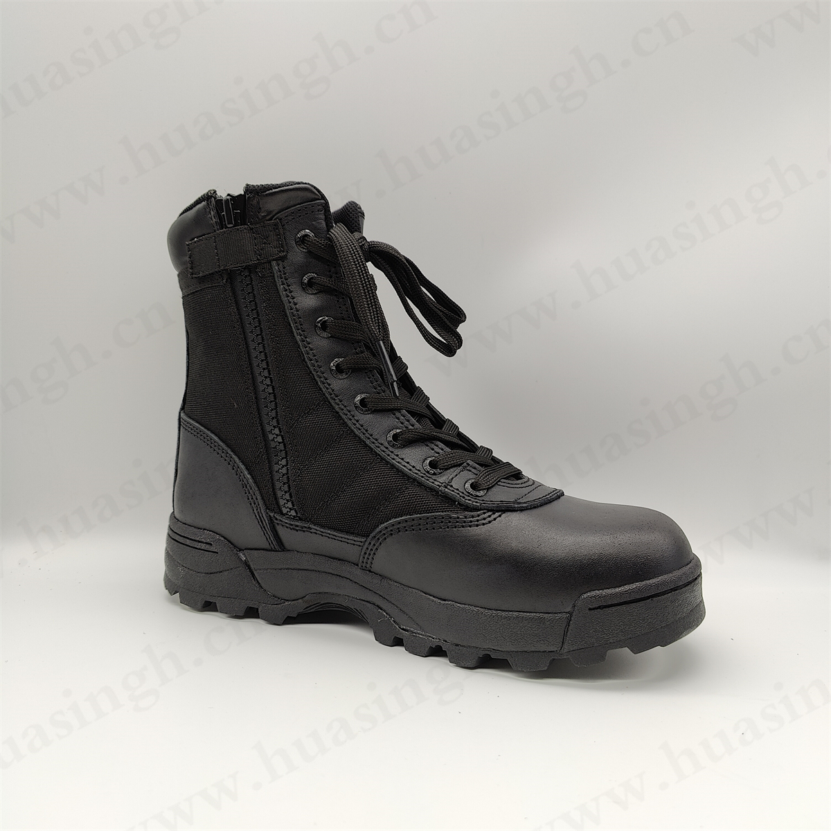 Bottes Tactiques Ansbowey Homme/femme - Cuir Microfibre, Fermeture YKK, Semelle Antidérapante
