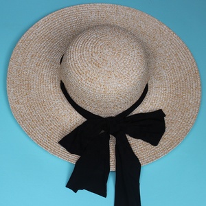 Foldable Straw Hat, Straw Beach Hat for Women, Fashion Wide Brim Hat - Product Image 1