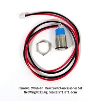 Accesorios Marinos Remotos V803 de 4 Canales para Barcos Cebadores, Batería, Señal de Giro, Piezas para Embarcaciones de Pesca, Compatible con Sónar