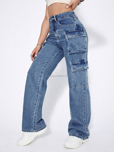<span class=keywords><strong>Jeans</strong></span> Vintage larghi da <span class=keywords><strong>donna</strong></span> <span class=keywords><strong>pantaloni</strong></span> <span class=keywords><strong>Jeans</strong></span> da lavoro con cerniera personalizzati anni '90 <span class=keywords><strong>pantaloni</strong></span> larghi da <span class=keywords><strong>donna</strong></span> <span class=keywords><strong>pantaloni</strong></span> taglie forti - Product Image 2