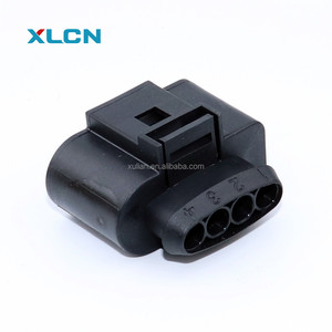 Kết nối ô tô nữ ổ cắm VW cuộn dây đánh lửa kết nối <span class=keywords><strong>4</strong></span> <span class=keywords><strong>pin</strong></span> cách cắm <span class=keywords><strong>1j0973724</strong></span> cho dây nịt - Product Image 2