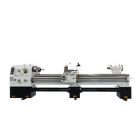 Tour horizontal CNC Yade C6150 de moyenne capacité, 4 porte-outils, capacité de pièce de 3000 mm, vitesse du brocheur 10-1400 tr/min