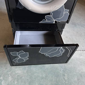 Machine à laver à tambour entièrement automatique silencieuse portable pour le lavage et le séchage avec tiroirs équipement de blanchisserie à <span class=keywords><strong>chargement</strong></span> frontal amovible - Product Image 6