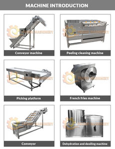 Línea de producción de alto rendimiento para patatas fritas Línea de producción de patatas fritas apilables completamente automática Línea de producción de patatas fritas - Product Image 2