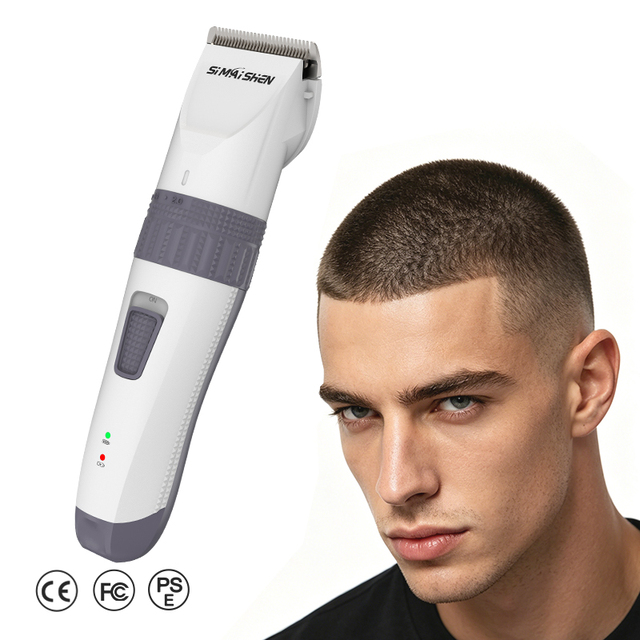 SiMAiSHEN-D6 in Stock Manufacturer Custom Hair Clipper Barbershop Cutter Rechargeable Electric Engraving Hair Trimmer Men